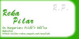 reka pilar business card